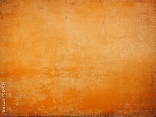 Orange paper texture cardboard background close-up. Grunge old paper surface texture with blank copy space for text or design 