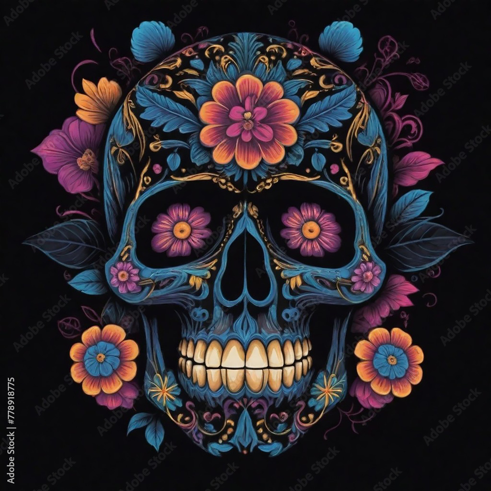 digital-painting-skull digital-painting-skull