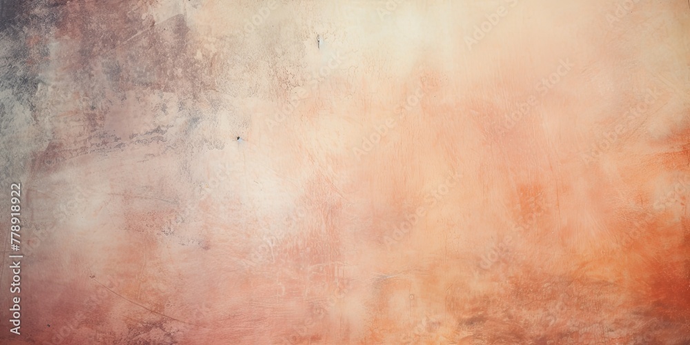 Peach dust and scratches design. Aged photo editor layer grunge abstract background - obrazy, fototapety, plakaty 
