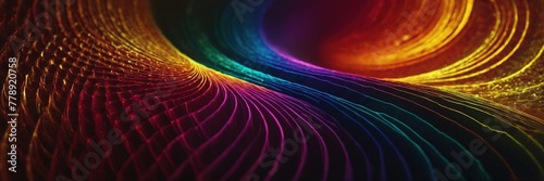 colorful silk textured fabric surface for design purpose.with Generative AI technology 