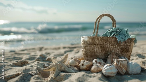 Summer vibes, beach bag