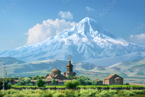 Majestic Mt. Ararat: Enthralling Blend Of Natural Beauty & Biblical Significance photo