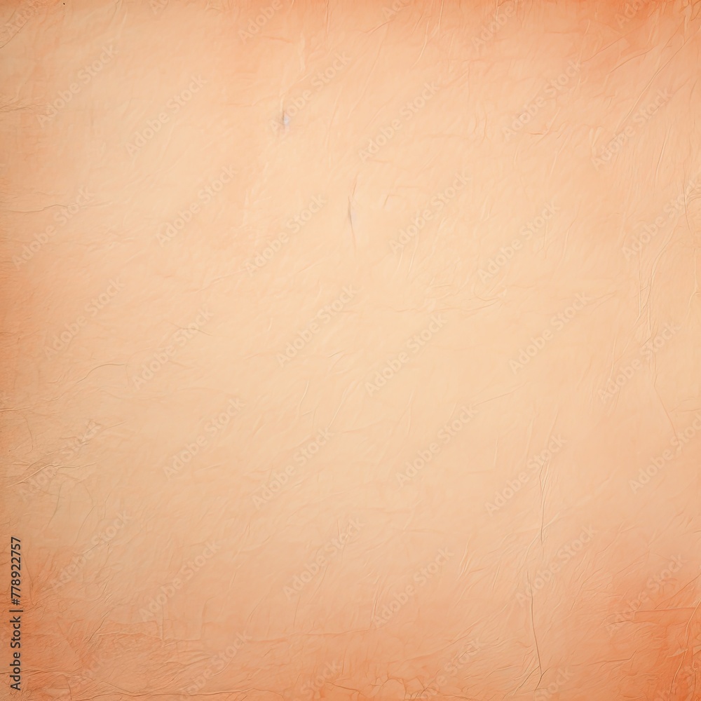 Peach paper texture cardboard background close-up. Grunge old paper surface texture with blank copy space for text or design 