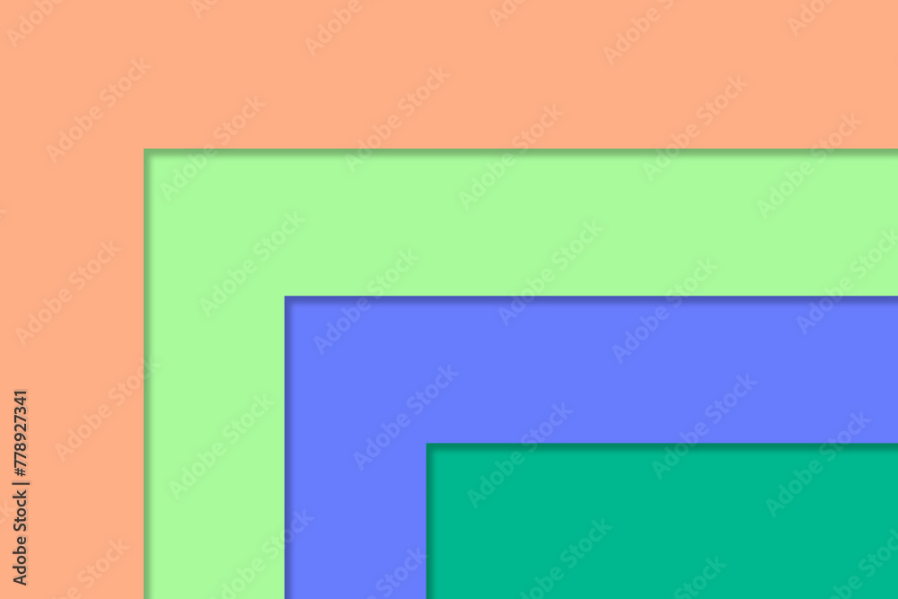 Obraz premium multicolored geometric abstract simple background pattern. 