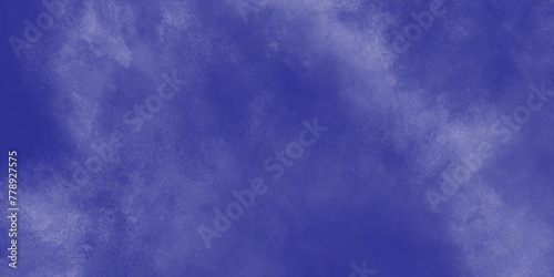 Modern Light sky blue shades watercolor background. Grunge smog texture. blue sky with clouds. blurred and grainy Blue powder explosion on white background. sky background with white fluffy clouds.