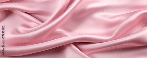 Pink vintage cloth texture and seamless background with copy space silk satin blank backdrop design 