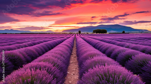 lavender field region.