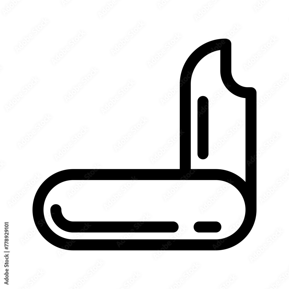 utility knife icon or logo isolated sign symbol vector illustration - high quality black style vector icons utility knife icon or logo isolated sign symbol vector illustration - high quality black style vector icons