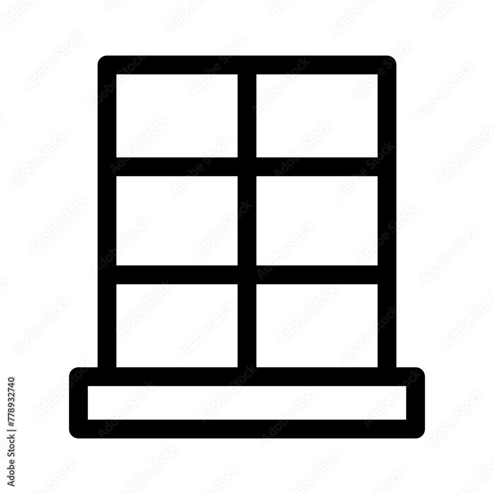 window frame icon or logo isolated sign symbol vector illustration - high quality black style vector icons window frame icon or logo isolated sign symbol vector illustration - high quality black style vector icons