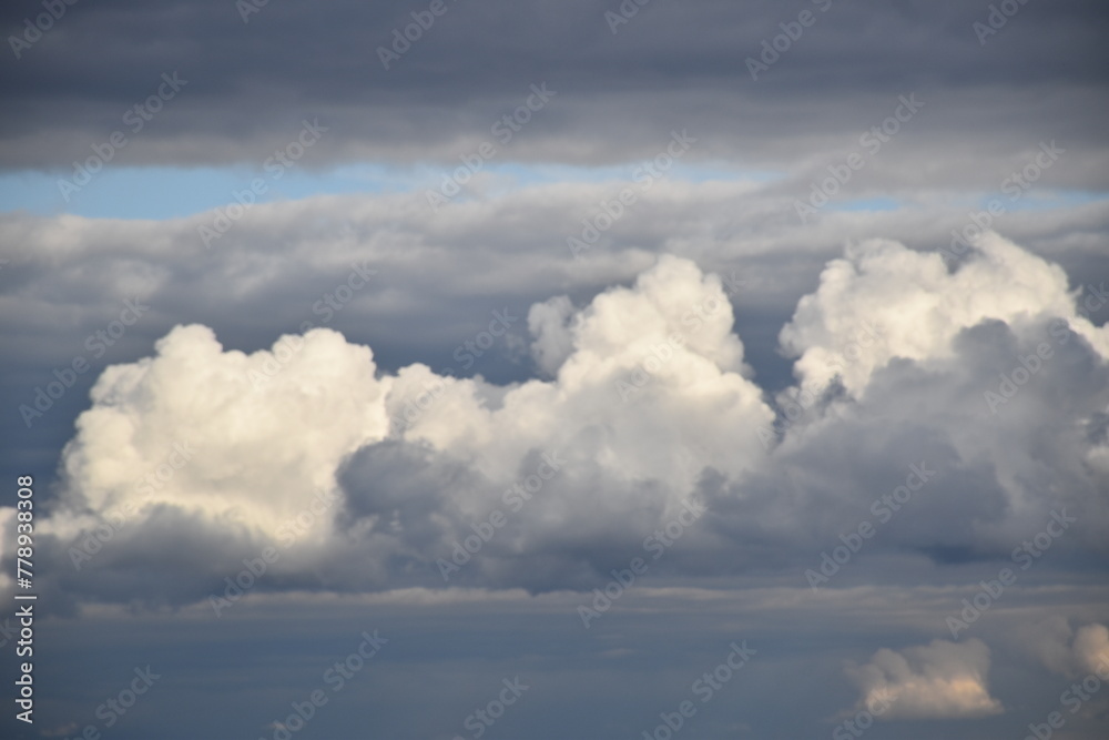 Clouds in a Spring Sky, Sainte-Apolline, Québec, Canada Clouds in a Spring Sky, Sainte-Apolline, Québec, Canada