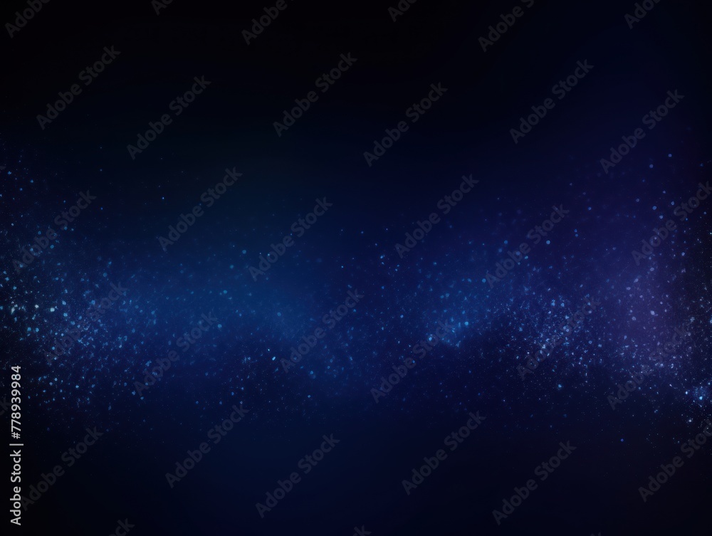 Indigo black glowing grainy gradient background texture with blank copy space for text photo or product presentation 