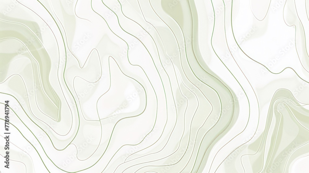 White background with a repetitive wavy pattern design White background with a repetitive wavy pattern design