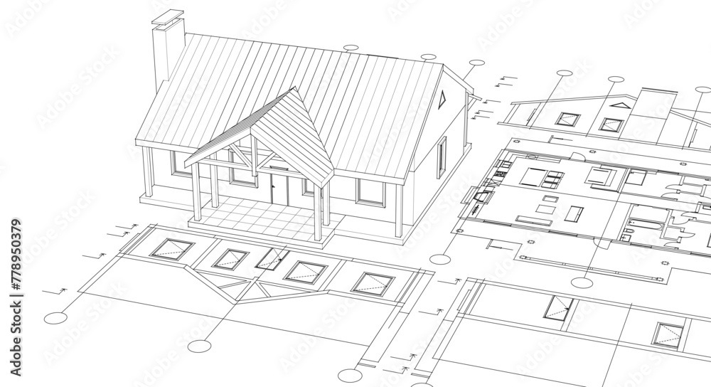 house project architectural sketch 3d house project architectural sketch 3d
