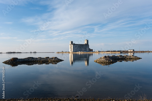 Collingwood Terminals view from the Greenspace 