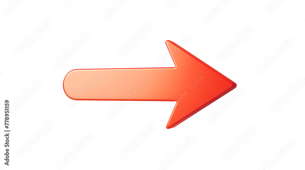 Pointing arrow icon on a white background. Pointing arrow icon on a white background.