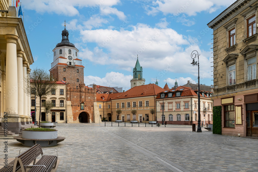 The Old Town of Lublin city in Poland, Europe