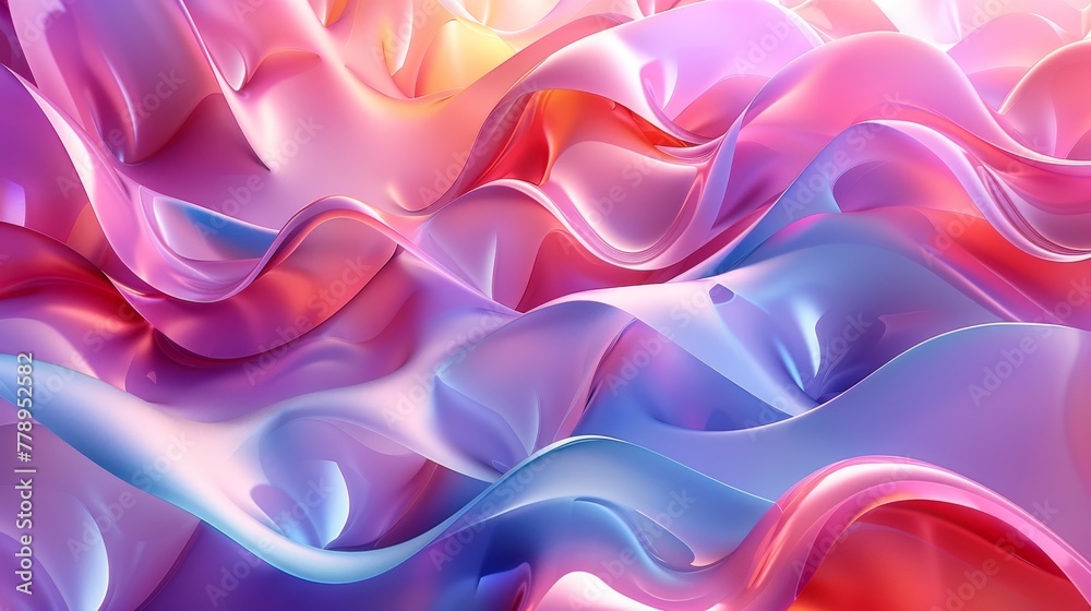 Abstract 3d rendering of wavy surface Creative background design Abstract 3d rendering of wavy surface Creative background design