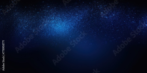 Navy Blue black glowing grainy gradient background texture with blank copy space for text photo or product presentation