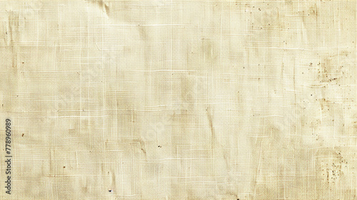 beige blank canvas paper texture background, for design or text