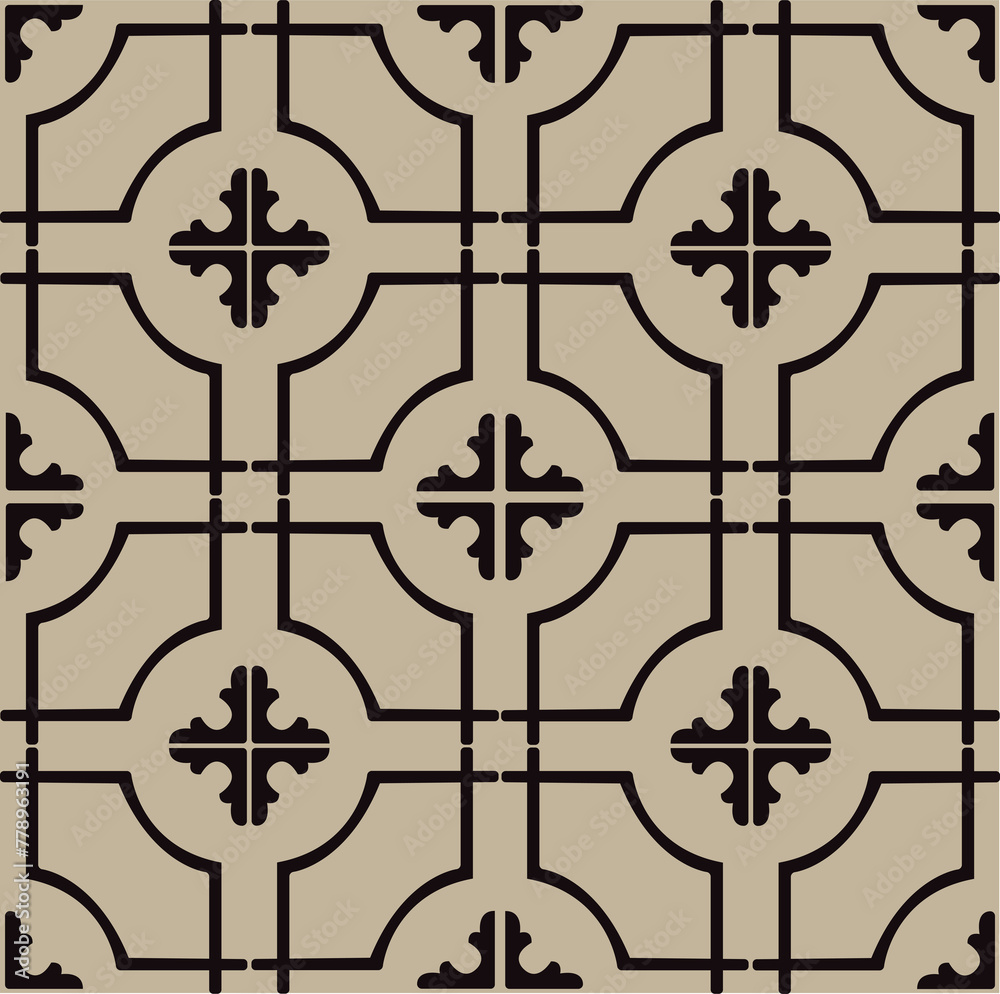 seamless pattern with cross