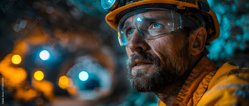 Engineer, mechanic, foreman, operator working in industry, construction, civil, mine., worker in yellow helmet on construction site Engineer, mechanic, foreman, operator working in industry, construction, civil, mine., worker in yellow helmet on construction site