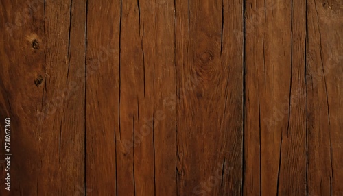 Old vintage brown wood texture surface, old wooden background, dark brown wood plank wallpaper