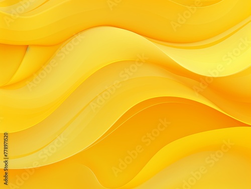 Yellow fuzz abstract background, in the style of abstraction creation, stimwave, precisionist lines with copy space wave wavy curve fluid design 