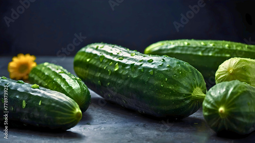Cucumber is really an essential part of any real salad.