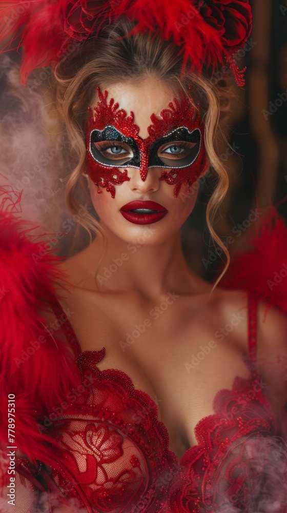 Fototapeta premium Sexy Kinky SM Party Fotos von Frauen f√ºr Flyer - 9 zu 16 Ideal f√ºr Werbung auf Social Plattformen