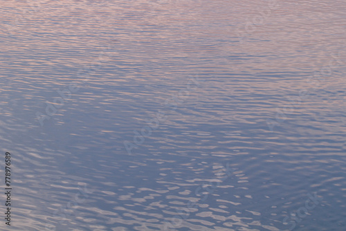 Water abstract background. Abstract colorful water color, pink and blue tone. Sunlight is reflected in the water . For add text .Abstract background photo. Closeup.
