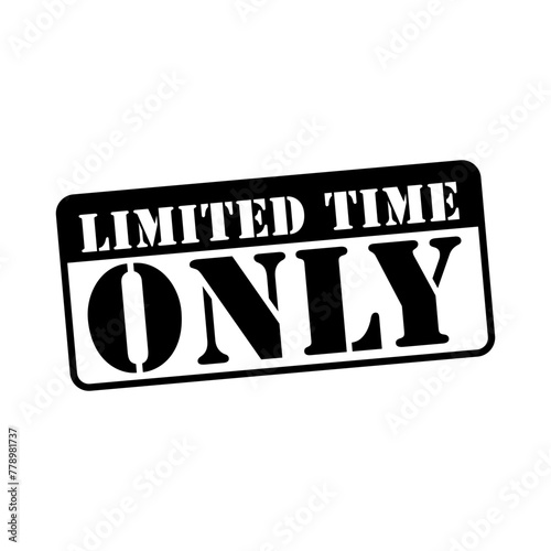 limited time only sign