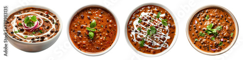Dal Makhani clipart collection, symbol, logos, icons isolated on transparent background photo