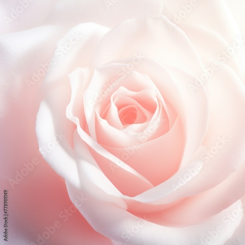 Rose white glowing grainy gradient background texture with blank copy space for text photo or product presentation 