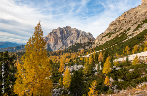 Fall in the Dolomites, Italy