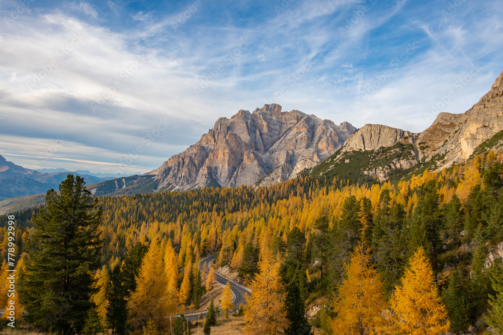 Fall in the Dolomites, Italy