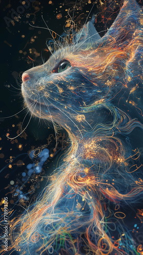 Celestial Whiskers: A Cosmic Feline Fantasy