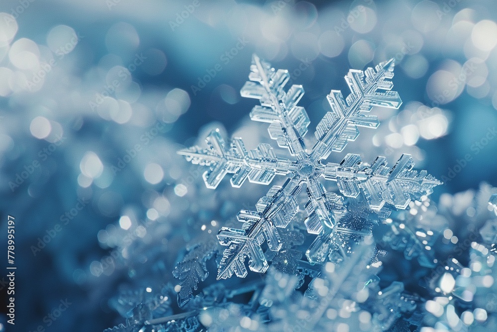 Chemistry experts utilizing AI to analyze the molecular structure of snowflakes Chemistry experts utilizing AI to analyze the molecular structure of snowflakes