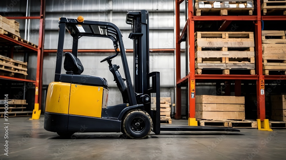 Pallet jack and electric forklift in one bundle