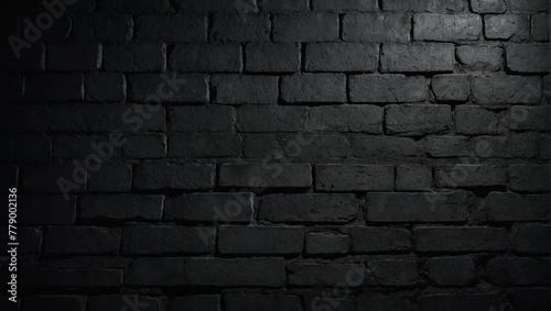 Black dark black grunge textured concrete stone wall background