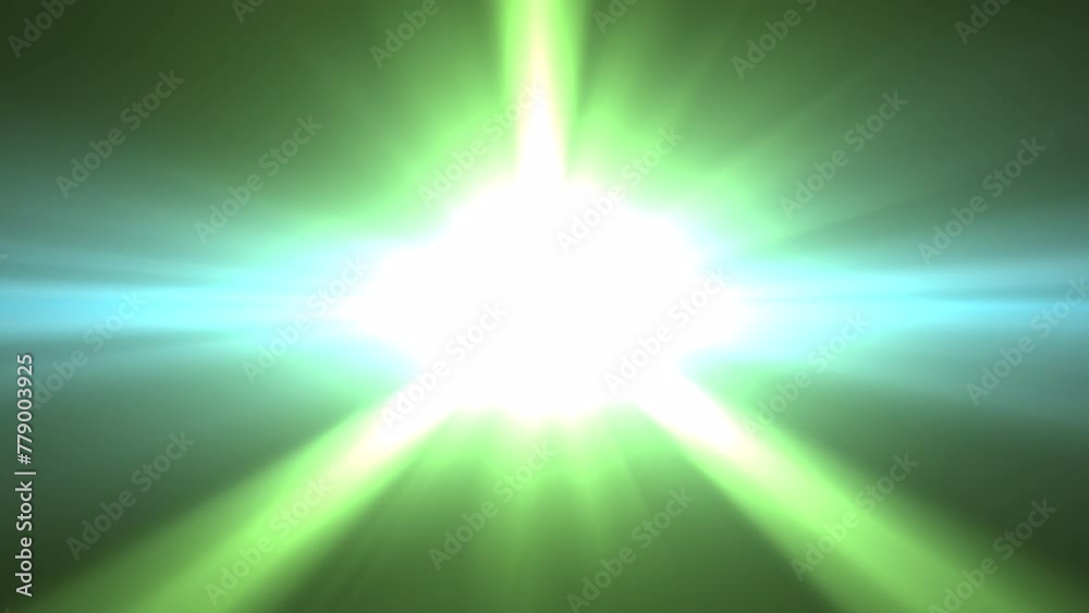 abstract animated burst and fading spotlight flare background, concept, ideas, 4k, transparent background with alpha channel