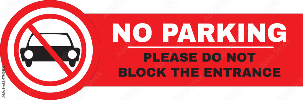 No parking sign vector.eps No parking sign vector.eps