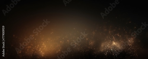 Tan black glowing grainy gradient background texture with blank copy space for text photo or product presentation 