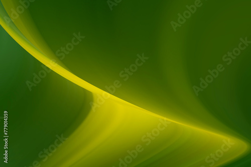 Abstract gradient Blurred colored background. Smooth transitions of iridescent yellow and green colors. Colorful Rainbow backdrop Smooth Texture Graphic wallpaper