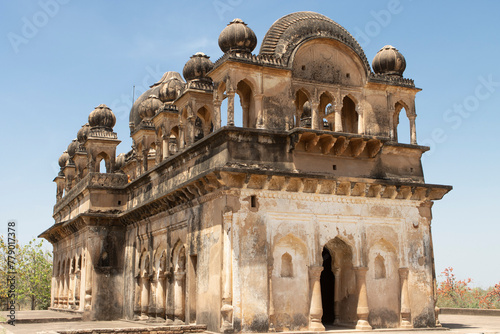 Facade of the Venkat Bihari temple in Kalinjar Fort, Kalinjar, Banda District, Uttar Pradesh, India, Asia