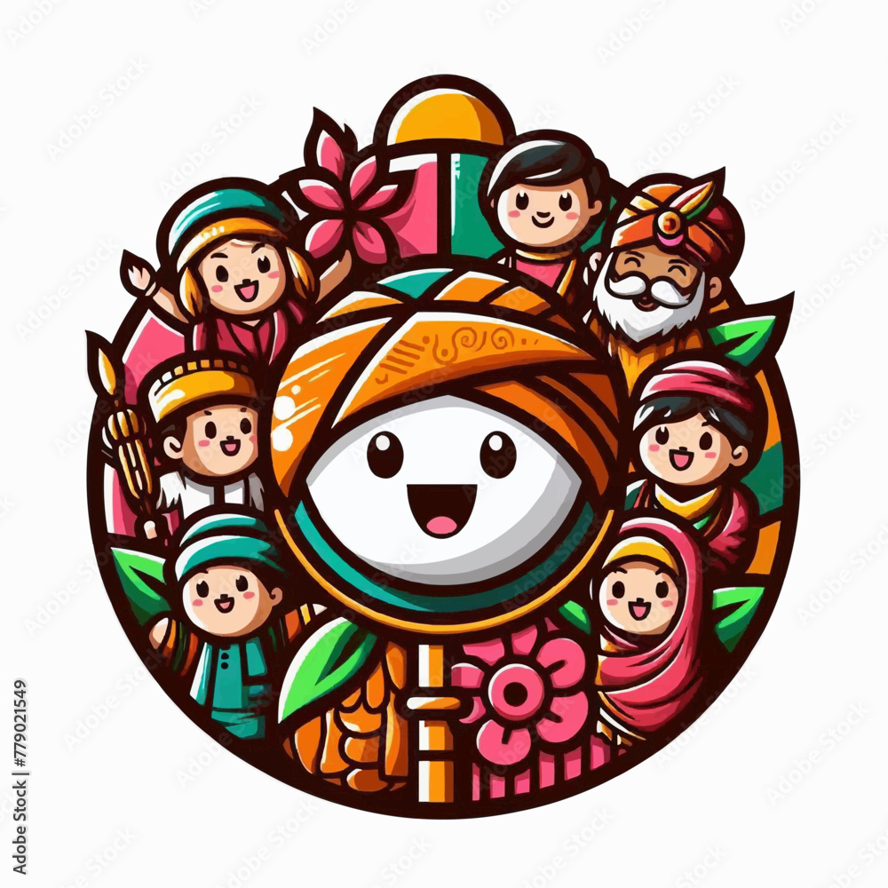 A Colorful Journey into Ethnic Group Illustrations by Abidin Dino A Colorful Journey into Ethnic Group Illustrations by Abidin Dino