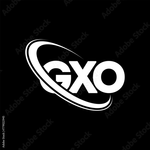 GXO logo. GXO letter. GXO letter logo design. Initials GXO logo linked with circle and uppercase monogram logo. GXO typography for technology, business and real estate brand.