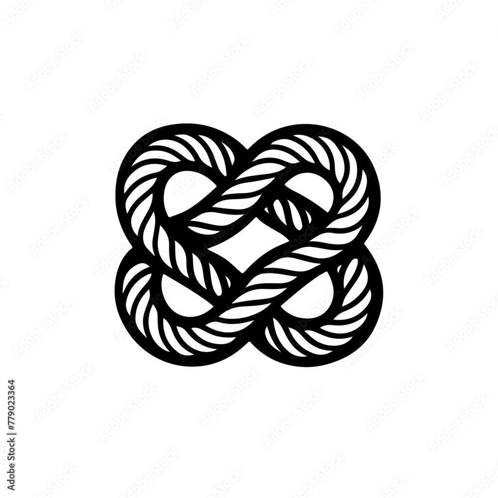 knot of design Logo Design