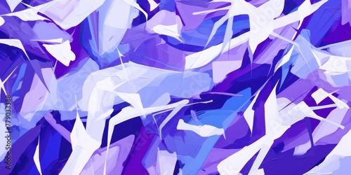 Violet and white flat digital illustration canvas with abstract graffiti and copy space for text background pattern 