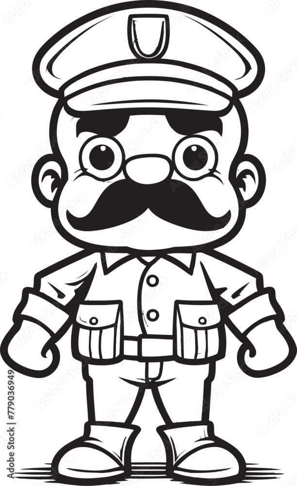 Sketchy Soldiers Cartoon Doodle Emblem Courageous Caricature Doodle Soldier Logo Design Sketchy Soldiers Cartoon Doodle Emblem Courageous Caricature Doodle Soldier Logo Design