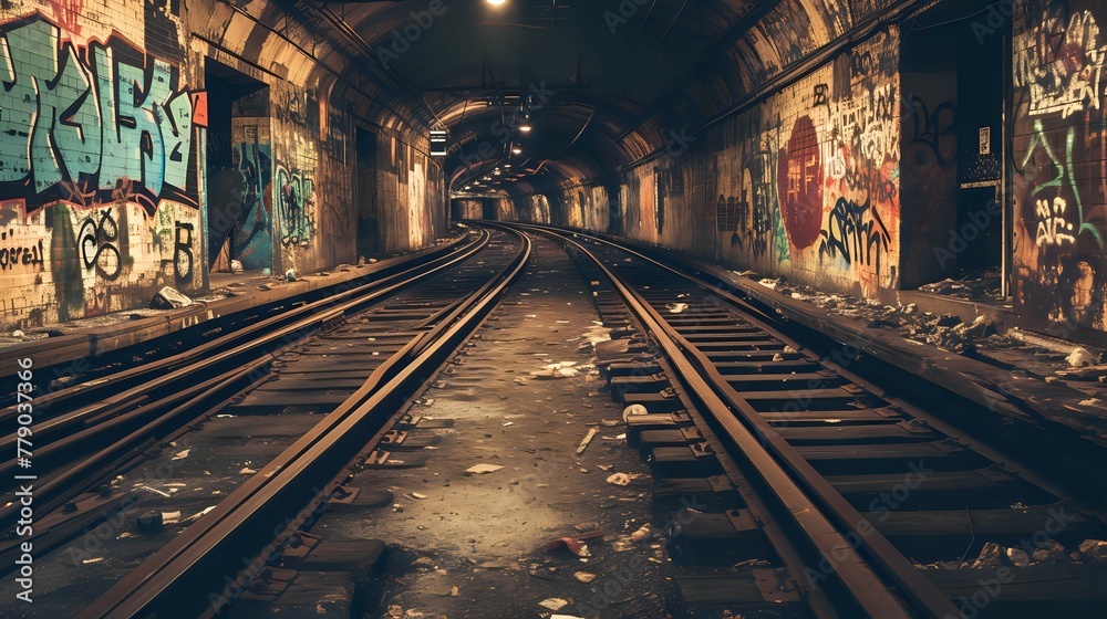 Tunnel Tales: Discovering the Abandoned Subway./n